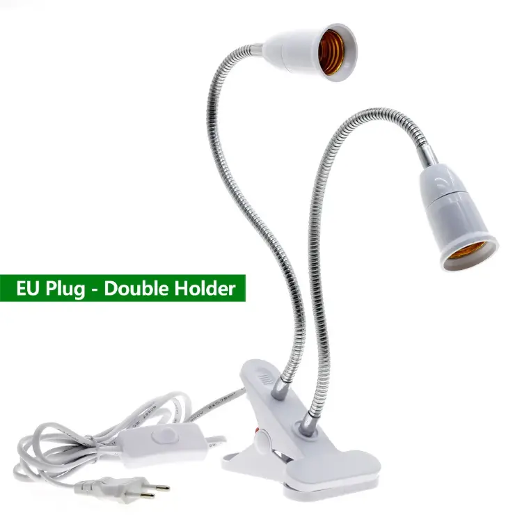 LED лампа для выращивания растений E27 18W полный спектр