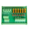 Монтажная плата распределения питания DIN-рейка 6 позиций AC/DC 5-32V 40A