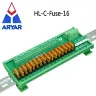 Монтажная плата распределения питания DIN-рейка 6 позиций AC/DC 5-32V 40A