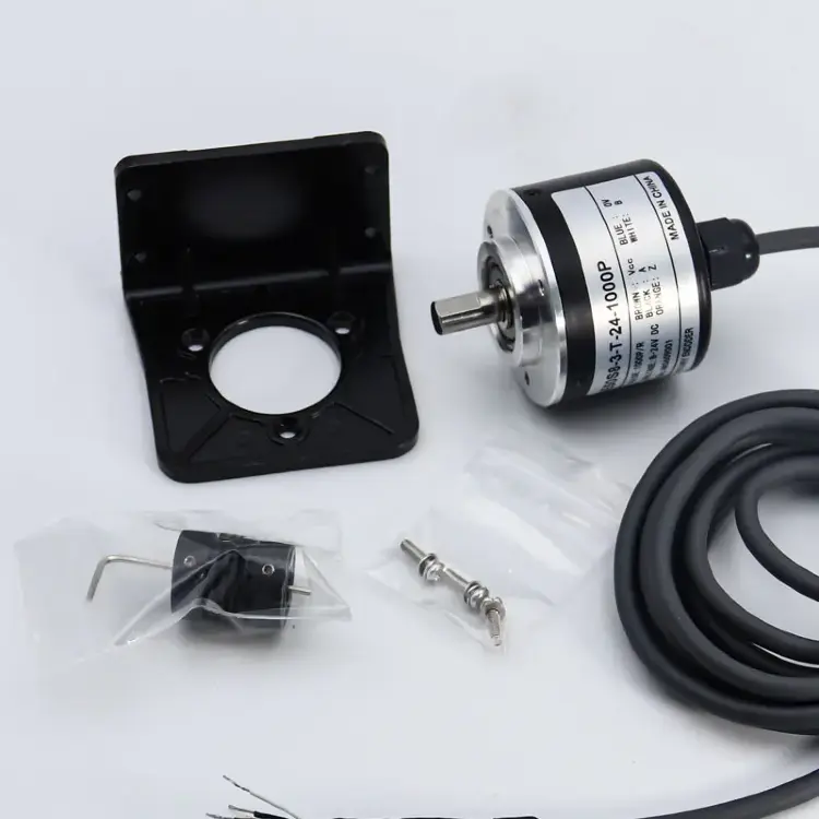 Оптический поворотный энкодер E50S8 NPN, DC5V/12-24V, 8мм, 50мм