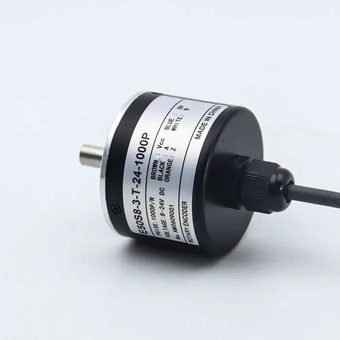 Оптический поворотный энкодер E50S8 NPN, DC5V/12-24V, 8мм, 50мм