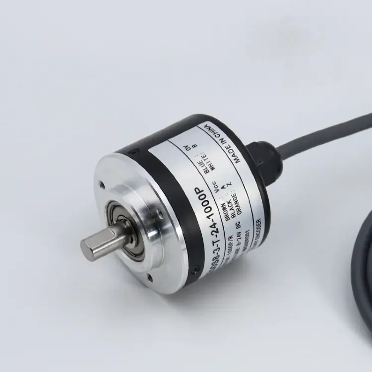 Оптический поворотный энкодер E50S8 NPN, DC5V/12-24V, 8мм, 50мм