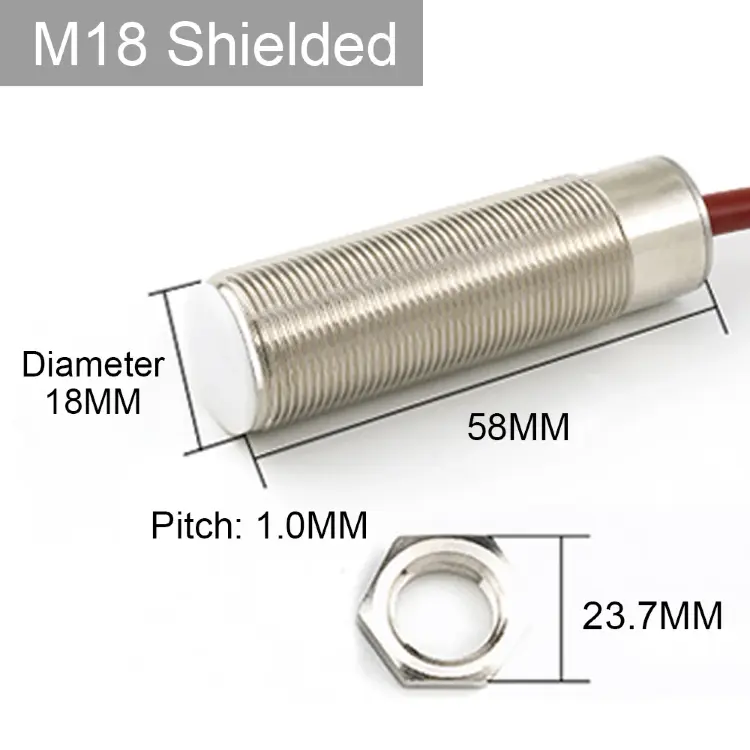 Высокотемпературный бесконтактный датчик Cloweit M12/M18/M30 NPN PNP
