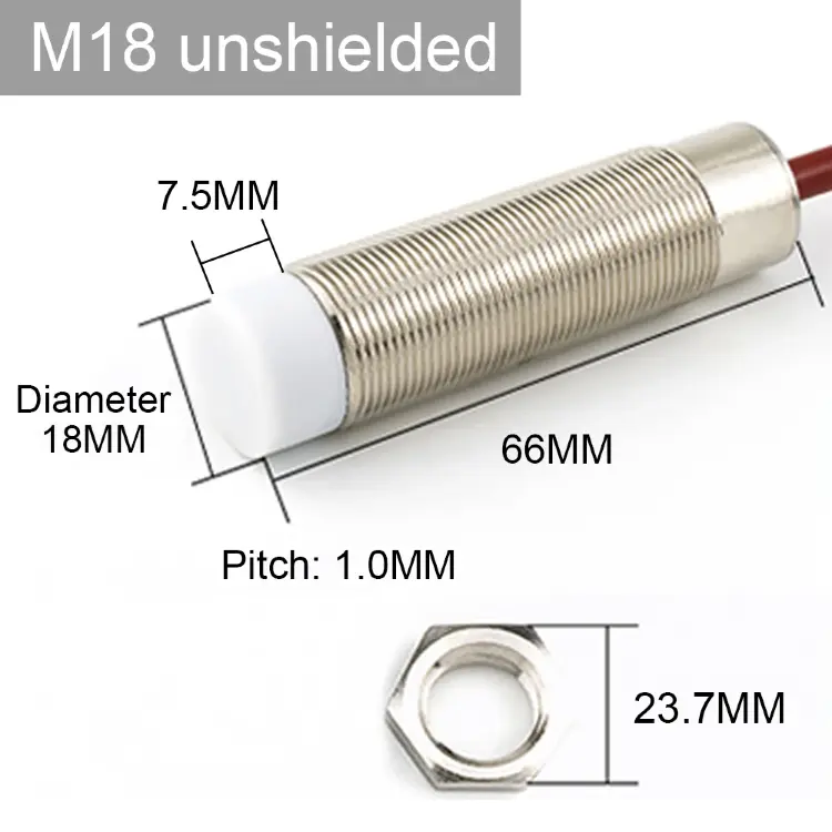 Высокотемпературный бесконтактный датчик Cloweit M12/M18/M30 NPN PNP