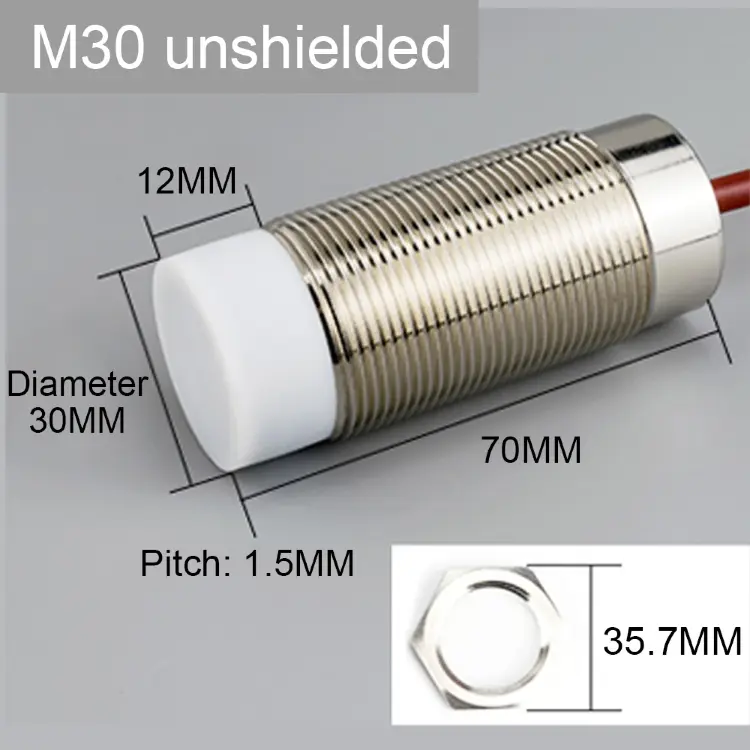 Высокотемпературный бесконтактный датчик Cloweit M12/M18/M30 NPN PNP