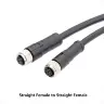 Чёрный 2 / 2M Cable / 6Pin A Type / PUR cable
