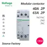 Контактор модульный HCH8s-63 2P 40A 63A DIN-рейка AC220V DC24V
