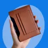 Водонепроницаемый RFID-держатель для паспорта из искусственной кожи