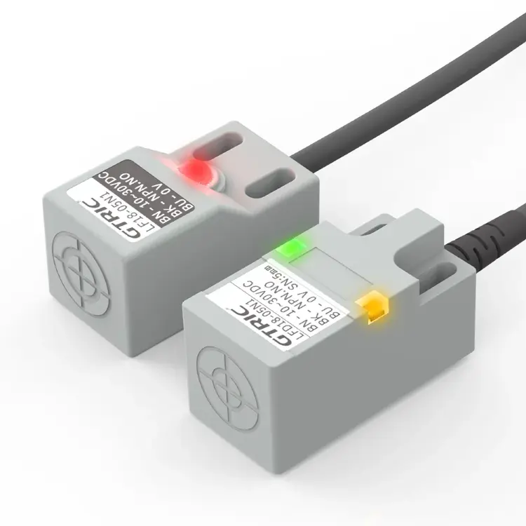 Индуктивный датчик приближения GTRIC SN04 квадратный NPN PNP 5мм IP67 10-30В
