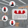 Держатель для аккумуляторов Milwaukee 10.8/12V, настенный кронштейн
