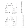 Модуль твердотельного реле DC Control AC DIN SSR Slim 41F-1Z-C2 C4