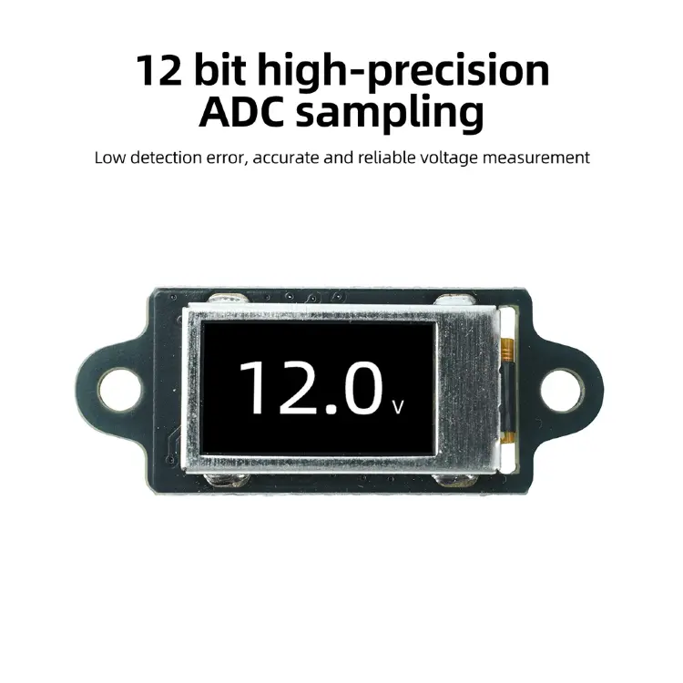 Ультратонкий мини-цифровой вольтметр DC 0-30В 12 бит OLED 0,5 дюйма