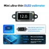 Ультратонкий мини-цифровой вольтметр DC 0-30В 12 бит OLED 0,5 дюйма