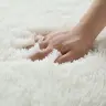Мягкий пушистый ковер 160x230 см с нескользящей основой