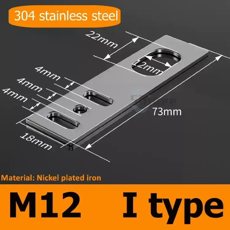 Кронштейн датчика приближения M8/M12/M18/M30 SN04 E3JK