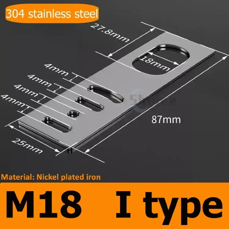 Кронштейн датчика приближения M8/M12/M18/M30 SN04 E3JK