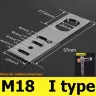 M18 I type nickeling / 10PCS