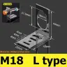 M18 L type nickeling / 10PCS