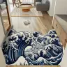 Напольный коврик Art Wave Pattern противоскользящий впитывающий