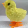Заводная плюшевая курица для кошек и котят