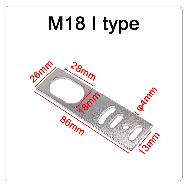 Кронштейн для датчика приближения M8 M12 M18 M30 SN04