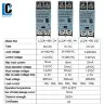 Твердотельное реле SSR 10A 25A 40A 60A 80A 100A 120A на DIN-рейку с радиатором