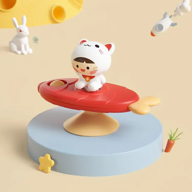 Детская игрушка-спиннер на присоске для ванны Montessoris