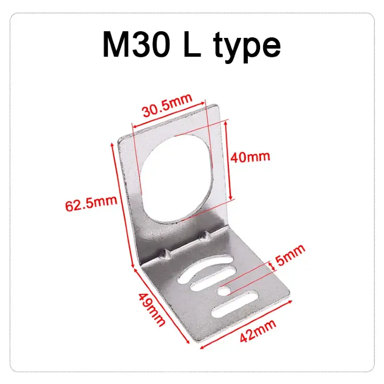 Кронштейн для датчика приближения M8 M12 M18 M30 SN04