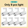 no rails white 8PCS / 3-color changable