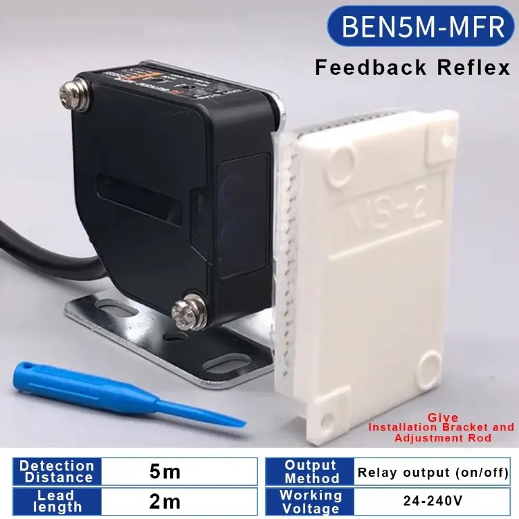 Фотодатчик BEN300-DFR/BEN5M-MFR/BEN10M-TFR диффузный ретрорефлекторный