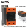 Твердотельное реле GEYA GSR2-1 SSR DIN Rail 10A-120A DC управление AC