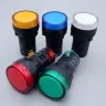 Светодиодные индикаторные лампы AD16-22DS 22 мм 12V/24V/220V