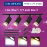 4432 set Black / 110-220V / Warm light