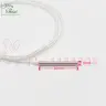 Датчик температуры PT100 -50~200°C, зонд 3мм*30мм, провод 1/2/5м