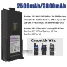 Аккумулятор для рации Baofeng UV-5RH с USB Type-C зарядкой 2500/3800/6800 мАч