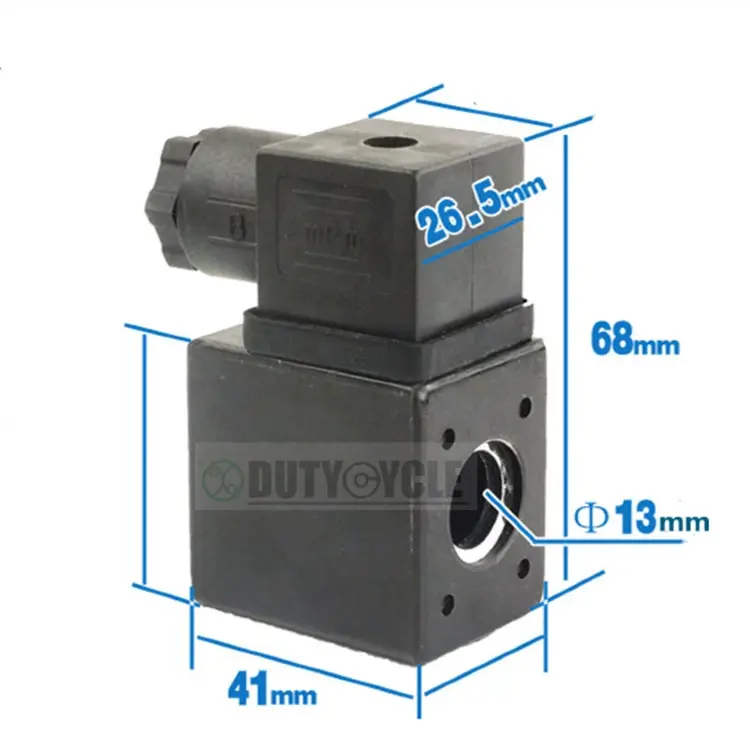 Катушка электромагнитного клапана 12V/24V/110V/220V/380V, медная, внутренний диаметр 13 мм