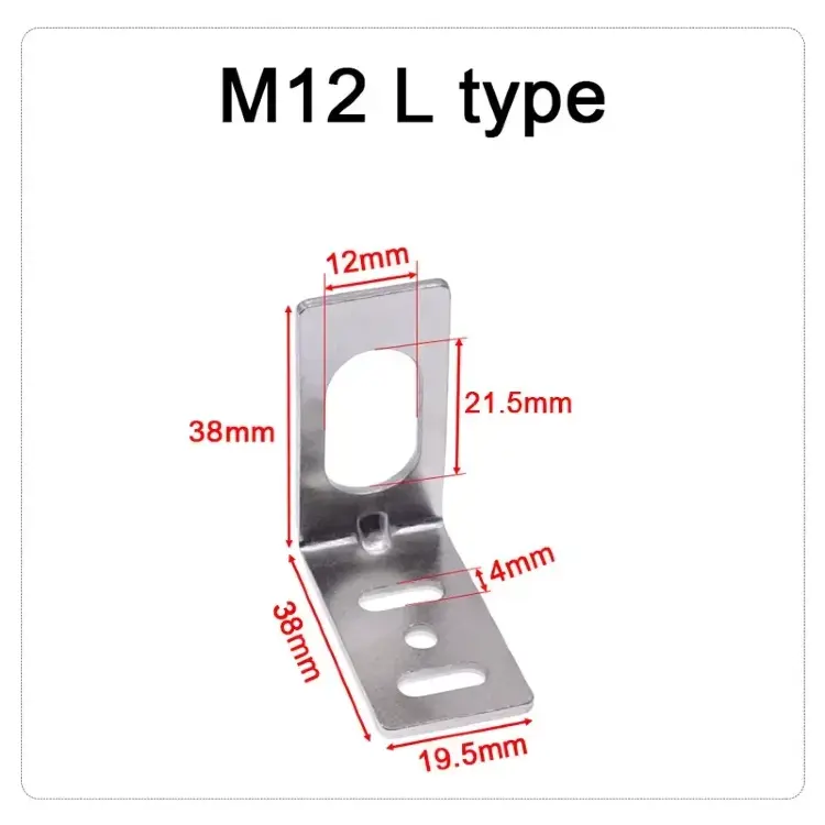 Держатель для датчика приближения M8 M12 M18 M30 SN04, 10 шт