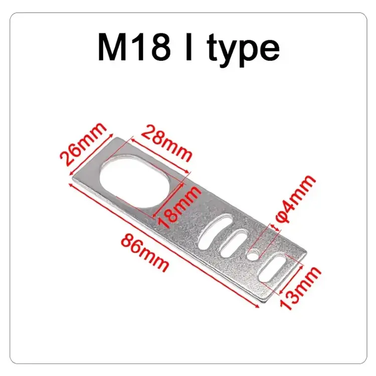 Держатель для датчика приближения M8 M12 M18 M30 SN04, 10 шт