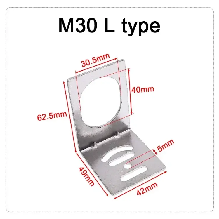 Держатель для датчика приближения M8 M12 M18 M30 SN04, 10 шт