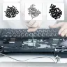Набор из 500 универсальных мини-винтов для ноутбука и электроники
