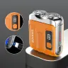 Портативная электрическая бритва с двумя лезвиями