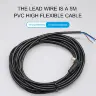 Кабель M12 4-контактный PVC IP67 5м с разъемами тип A