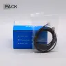 Кабель M12 4-контактный PVC IP67 5м с разъемами тип A