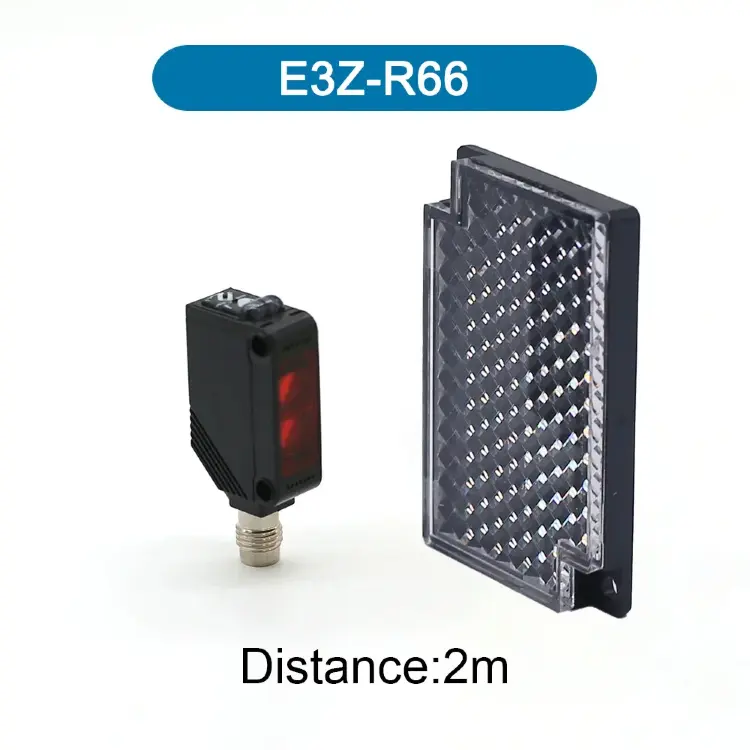 Фотоэлектрический датчик E3Z-R66 R86 ретрорефлексный 2м