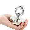 Неодимовый магнит N52 с крючком для подъема 4,5х4х4 см