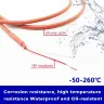 Водонепроницаемый датчик температуры PT100/PT1000 -50-260°C, нержавеющая сталь, кабель 1м