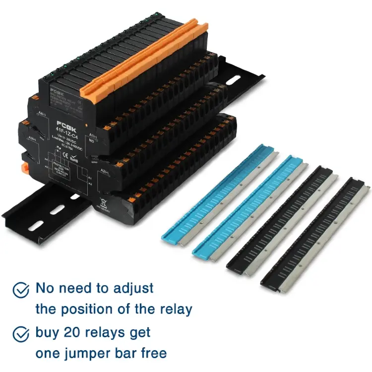 Модуль твердотельного реле DC Control AC FCGK 41F-1Z-C2/C4 DIN SSR 2A