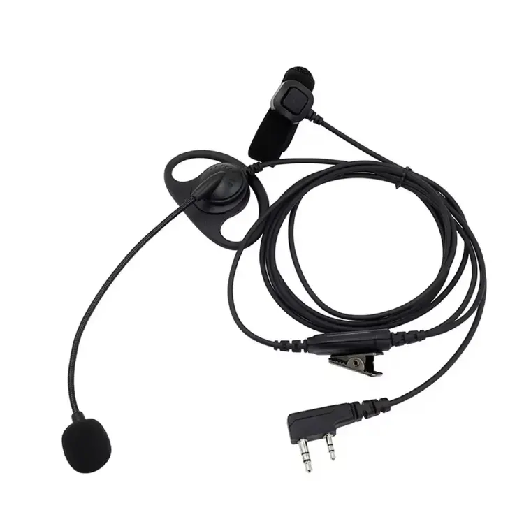 Гарнитура с микрофоном для раций Baofeng, Kenwood, Retevis
