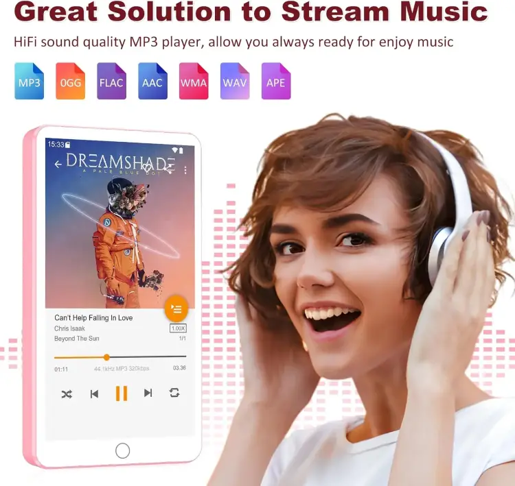 MP3-плеер с Android 13, Bluetooth, Wi-Fi и встроенными динамиками