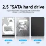 Внешний корпус для HDD/SSD 2.5" USB 3.2 с дисплеем